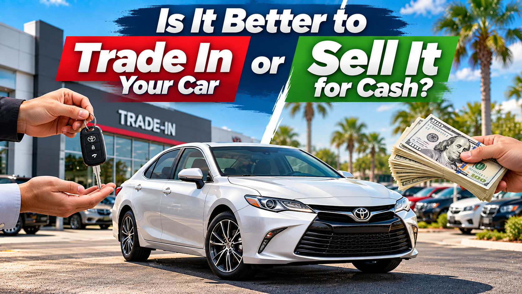 which should you do with your old car, sell or trade it in